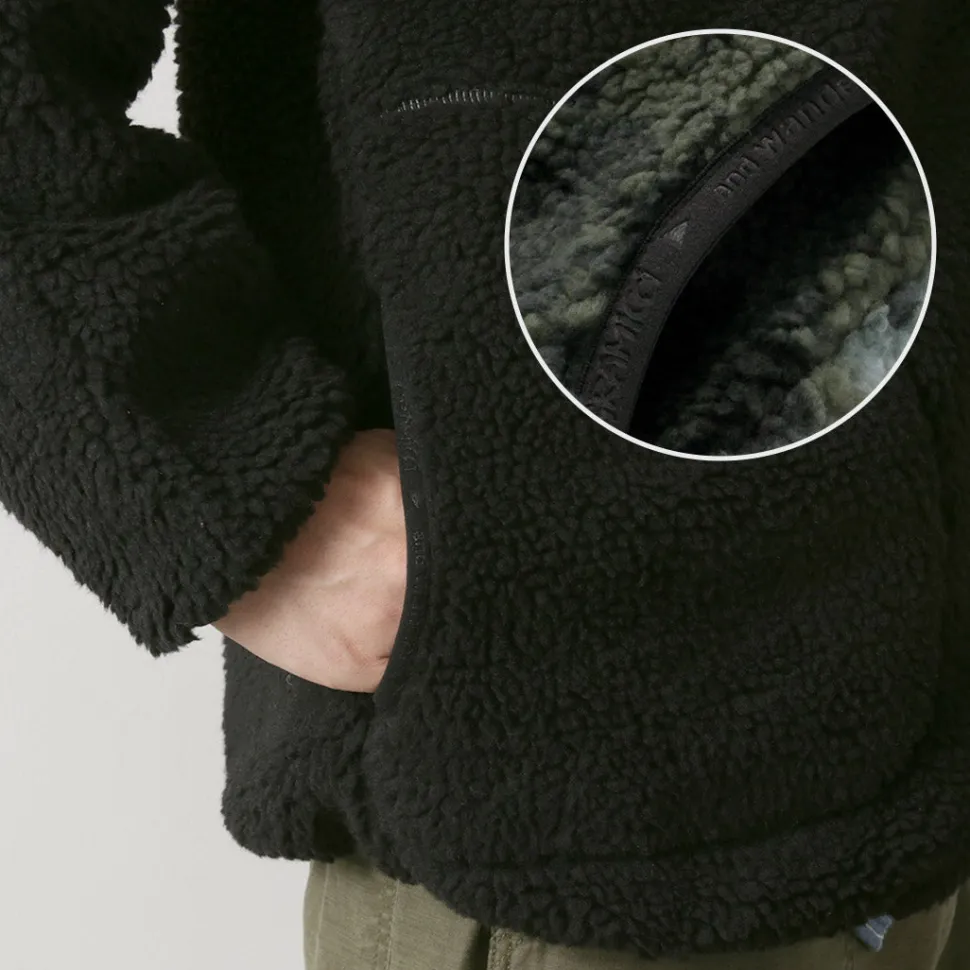 AND WANDER / Gramicci Jacquard Tape Fleece Jacket