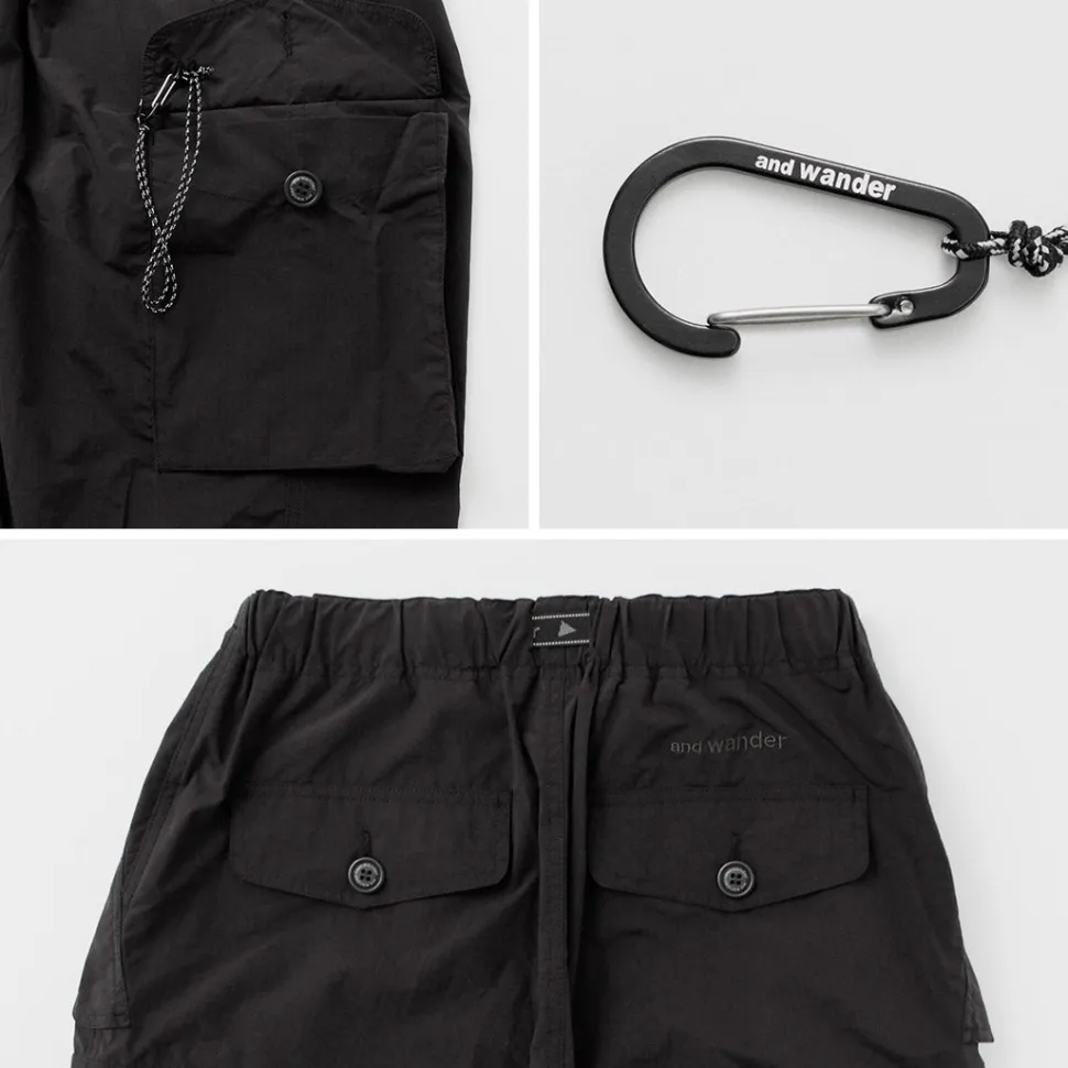 AND WANDER / Oversized Cargo Pants