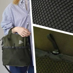 AND WANDER / PE/CO 2-way bag