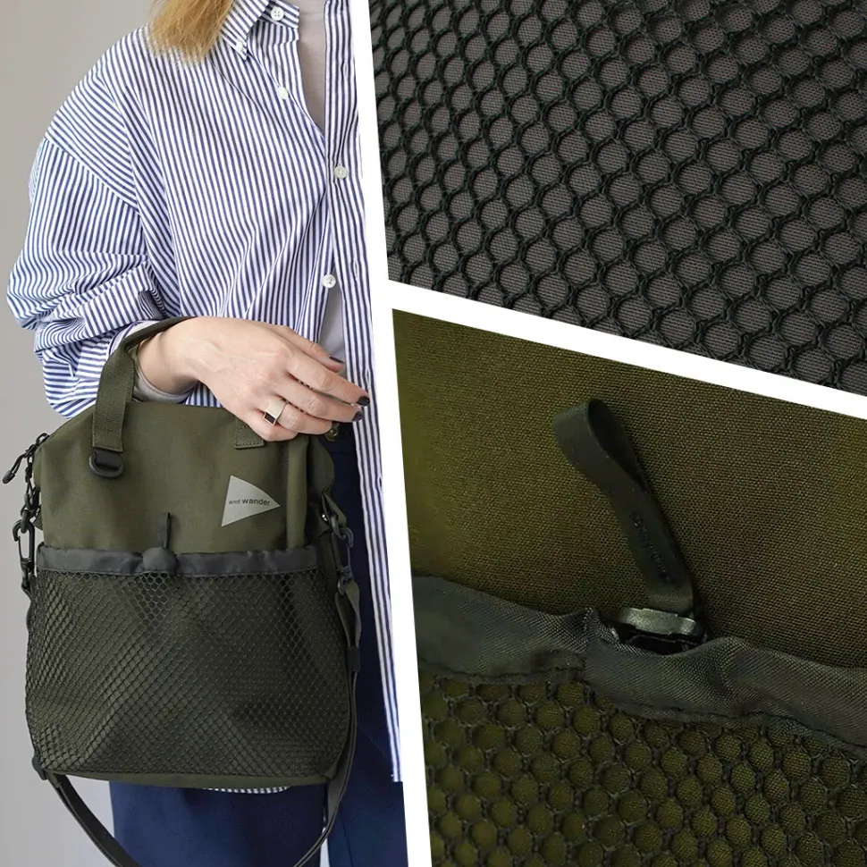 AND WANDER / PE/CO 2-way bag