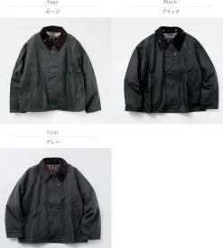 BARBOUR / Oversized Transport Wax Jacket