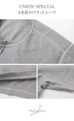 BARNS / BR-8146 Knitsted Henley Neck Short Sleeve Crew Neck T-Shirt
