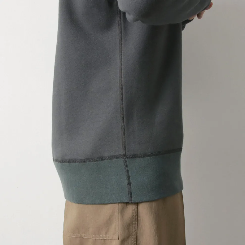 BARNS / Cozun Gusset Crew Neck Sweatshirt