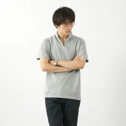 BARNS / Cozun Knit Vintage Skipper Polo Shirt