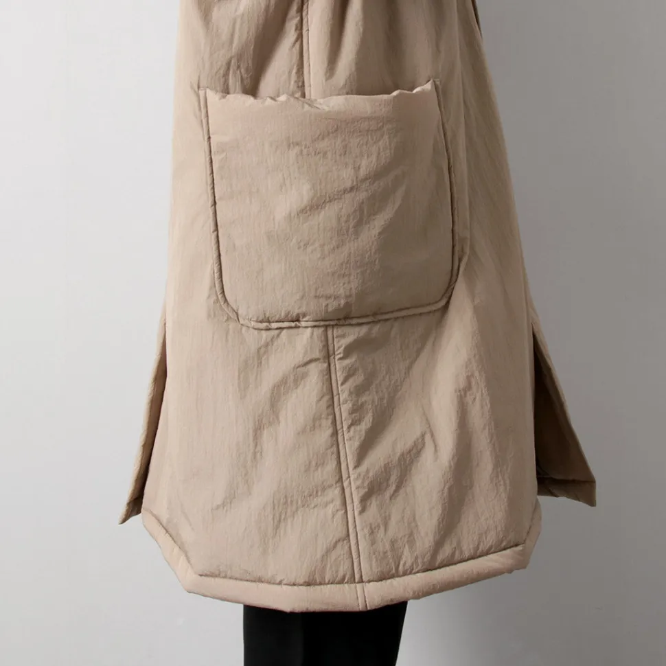 BASISBROEK / APPLE Overcoat Nylon Jet Taffeta