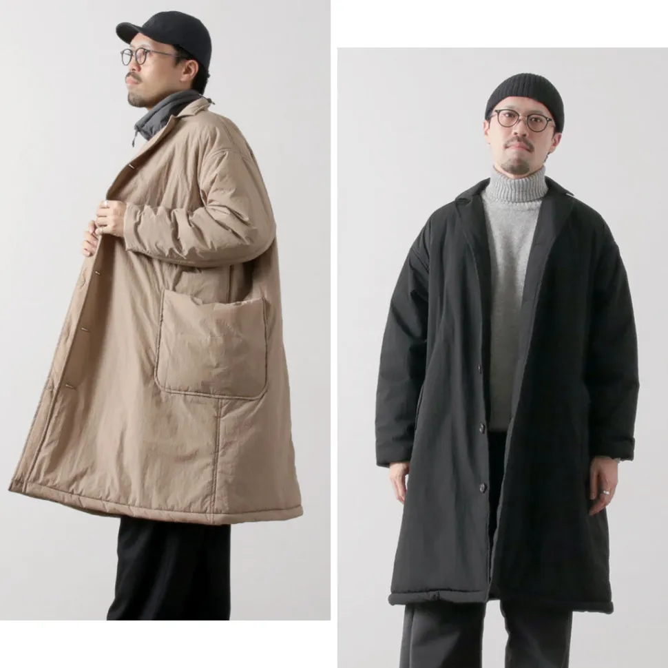 BASISBROEK / APPLE Overcoat Nylon Jet Taffeta