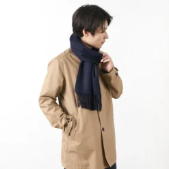 BEEE / Solid cashmere scarf