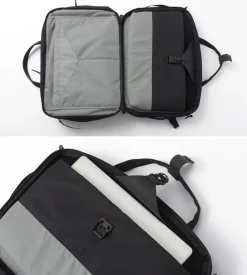BLACK EMBER / CORDURA FORGE 500 Denier 3WAY Travel Backpack