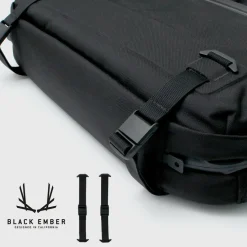 BLACK EMBER / Forge Compression Straps 2-piece Set