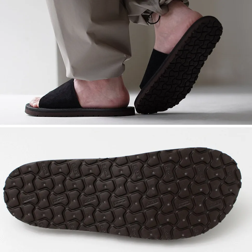BLUE OVER / Fosco 2 Black Sole Sandals