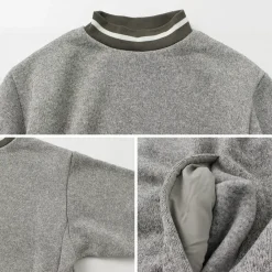 BURLAP OUTFITTER / Knit Fleece Mock Top