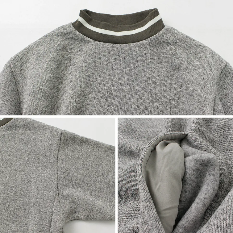 BURLAP OUTFITTER / Knit Fleece Mock Top