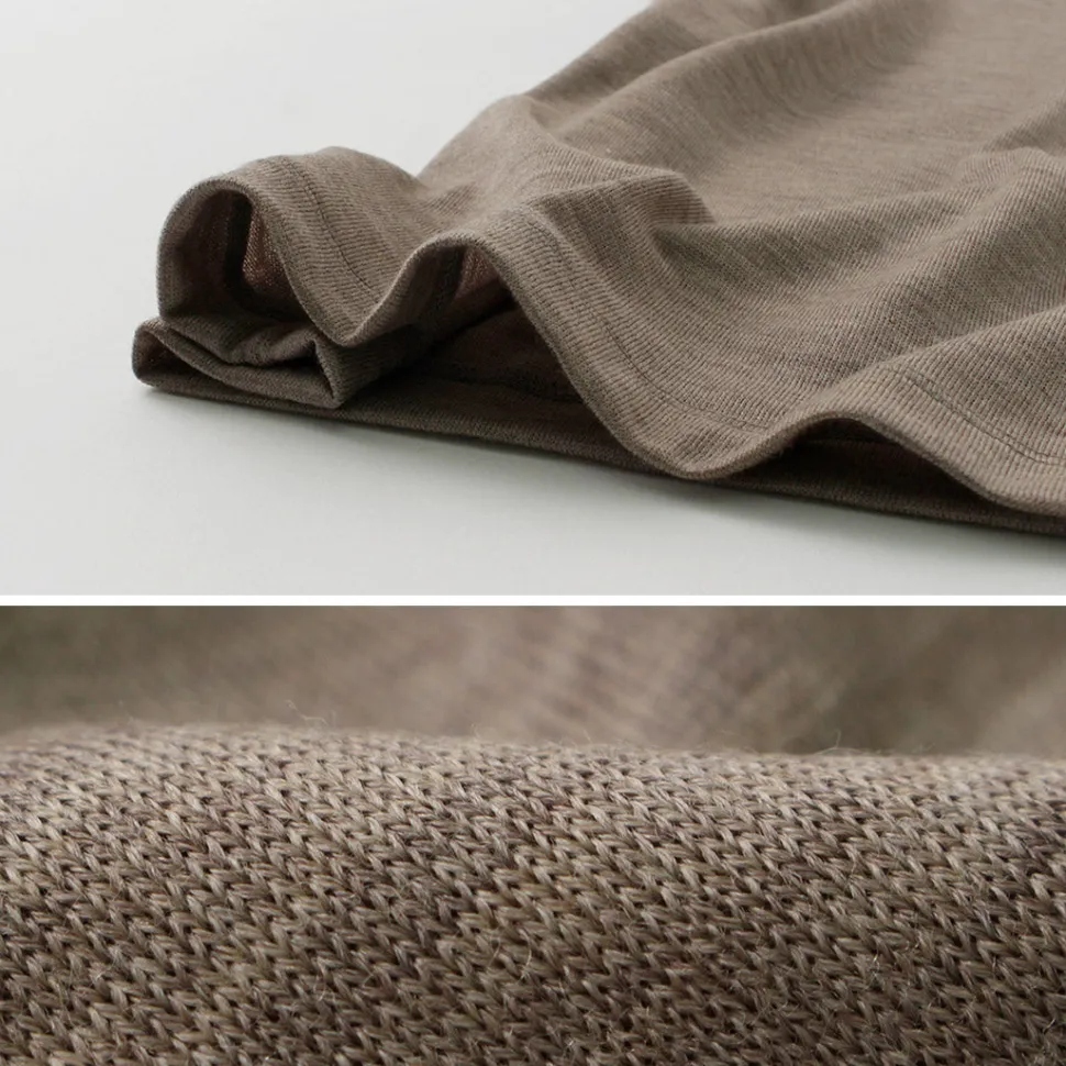 BURLAP OUTFITTER / Short Sleeve Merino Wool Pocket T-Shirt