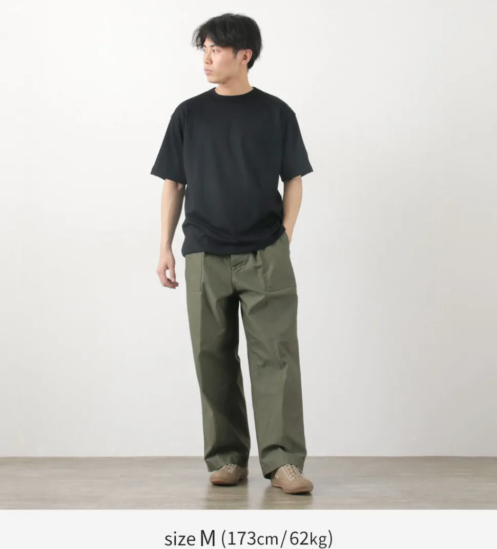 BURLAP OUTFITTER / Short Sleeve Merino Wool Pocket T-Shirt