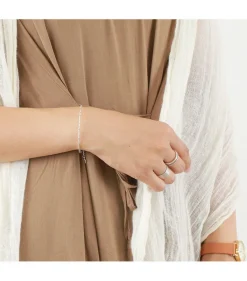 CHALISA T.. / Multi-cut Karen silver beads & tube beads / bracelet