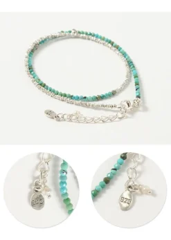 CHALISA T.. / Turquoise W Wrap Bracelet Karen Silver