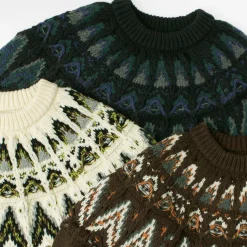COOHEM / Nordic Knit Pullover