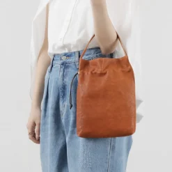 CREED / Drawstring Tote Horse Leather