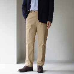 D.C.WHITE / High-density Chino Stretch Slim Tapered Pants