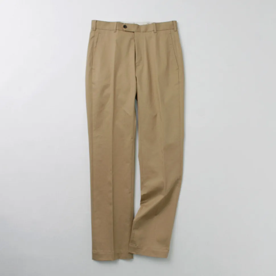 D.C.WHITE / High-density Chino Stretch Slim Tapered Pants