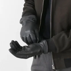 DENTS / Bisley / Cashmere-lined leather gloves