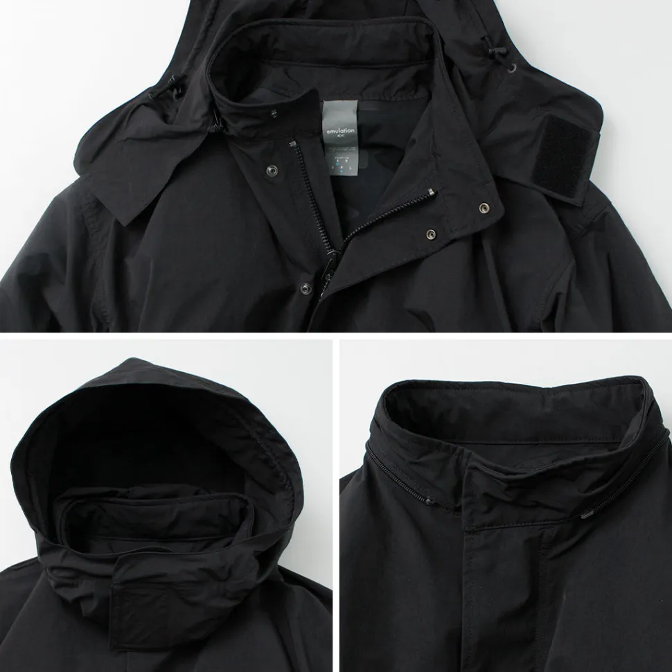 EMULATION / Componentise Military Coat