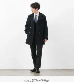 FIDELITY / 23oz Melton Peacoat