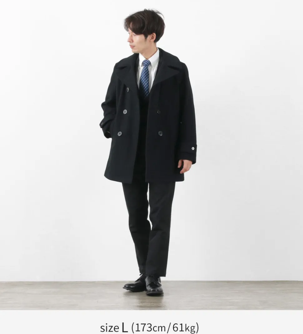 FIDELITY / 23oz Melton Peacoat