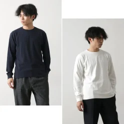 FILMELANGE / Dole Organic Raffy Jersey Long Sleeve T-Shirt