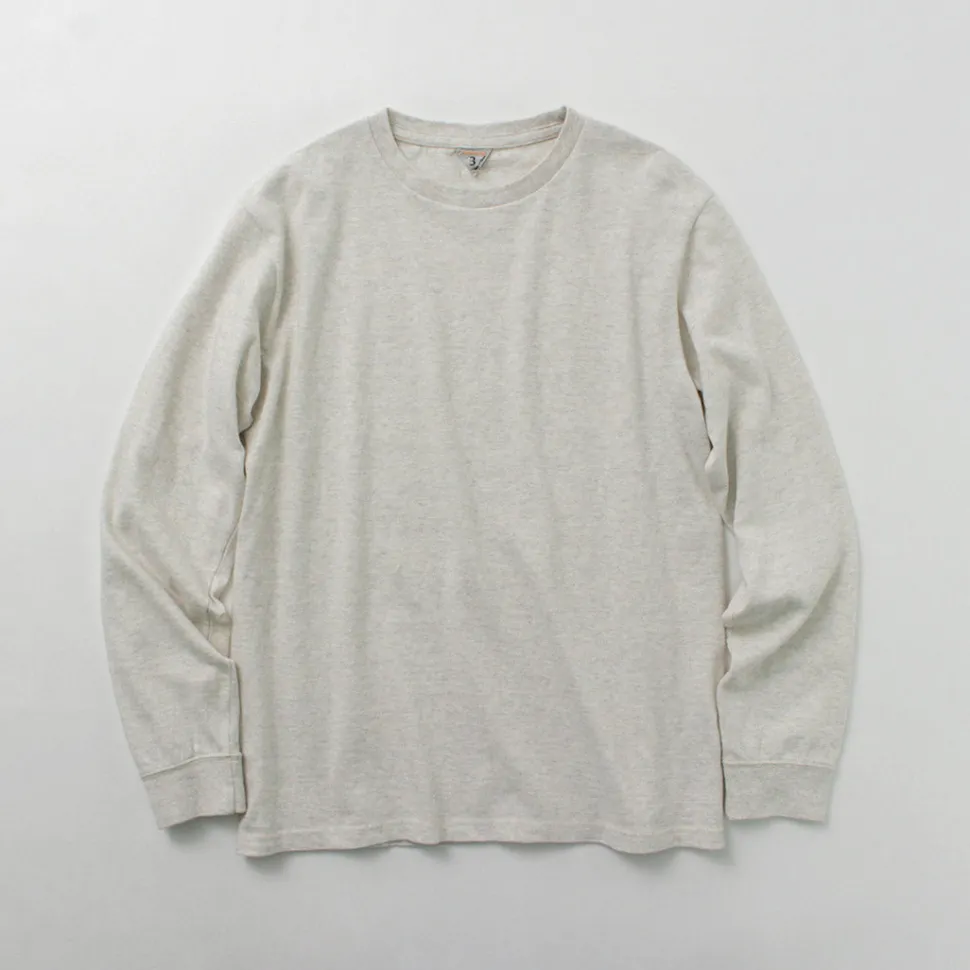 FILMELANGE / Dole Organic Raffy Jersey Long Sleeve T-Shirt