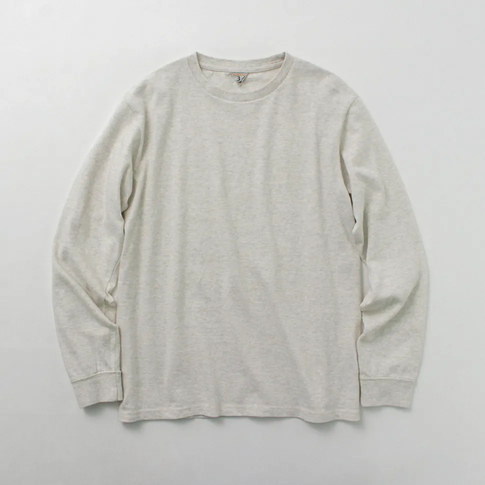 FILMELANGE / Dole Organic Raffy Jersey Long Sleeve T-Shirt