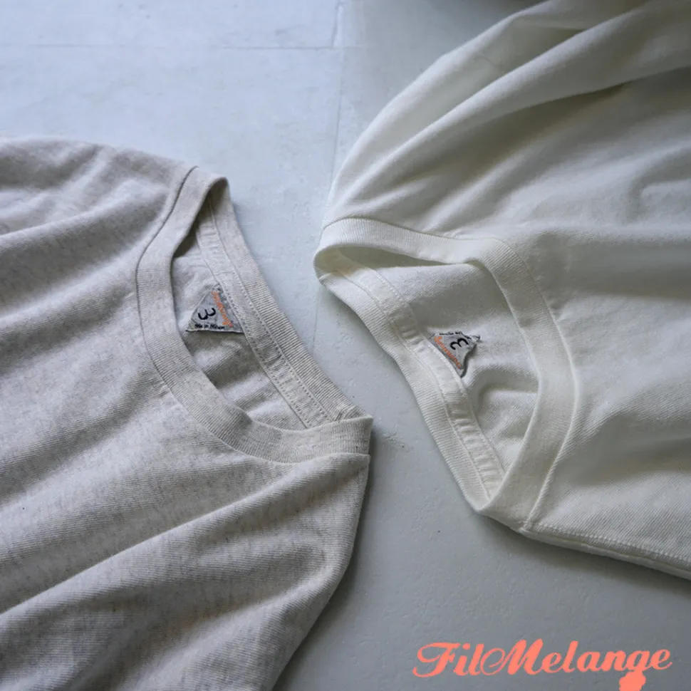FILMELANGE / Dole Organic Raffy Jersey Long Sleeve T-Shirt