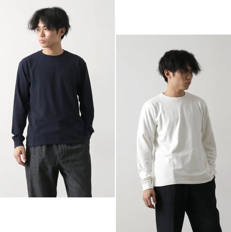FILMELANGE / Dole Organic Raffy Jersey Long Sleeve T-Shirt