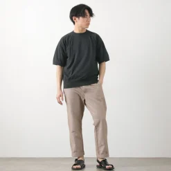 FILMELANGE / Elmer Extra Mini-piled Short Sleeved Sweat Tee
