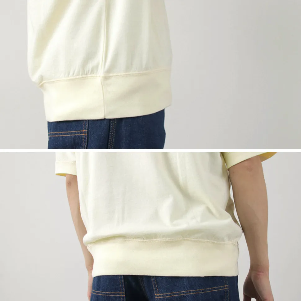 FILMELANGE / Elmer Extra Mini-piled Short Sleeved Sweat Tee