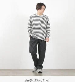FLISTFIA / Denim Wide Tuck Trousers