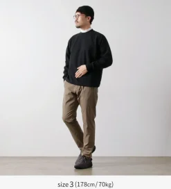 FLISTFIA / Long Sleeve Drawcord Pullover