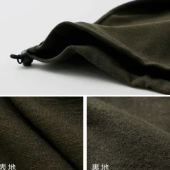 FLISTFIA / Long Sleeve Drawcord Pullover