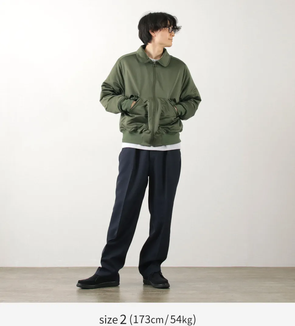 FNOR / Slight Satin Pair Away Flight Jacket