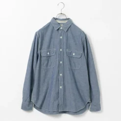 FOB FACTORY / F3494 Chambray work shirt
