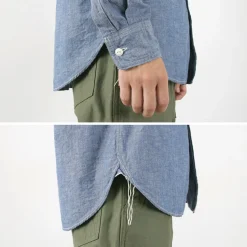 FOB FACTORY / F3494 Chambray work shirt