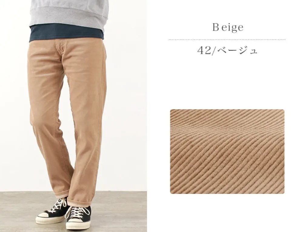 FOB FACTORY / F1151 Corduroy 5-pocket trousers