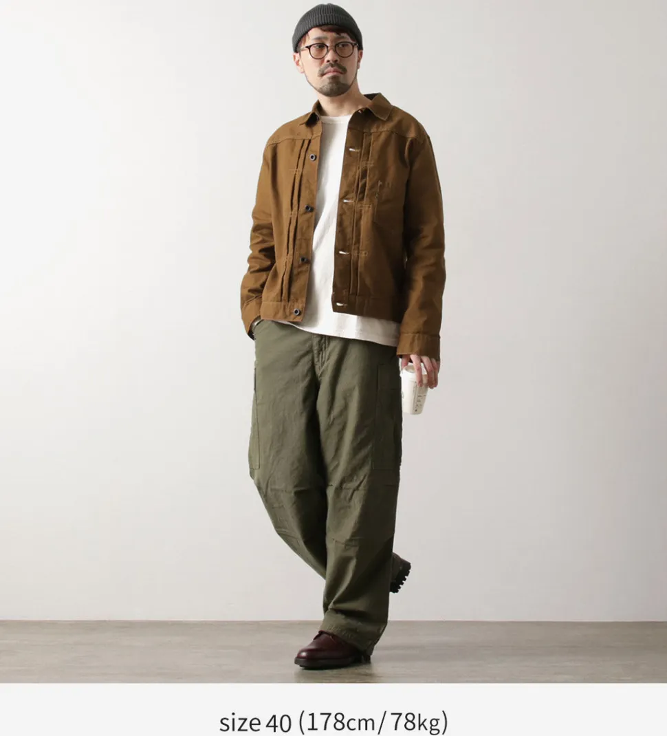 FOB FACTORY / F2445 Cotton duck jacket