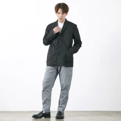 FOB FACTORY / F0513 Cotton Linen Double Wave Chambray Pants
