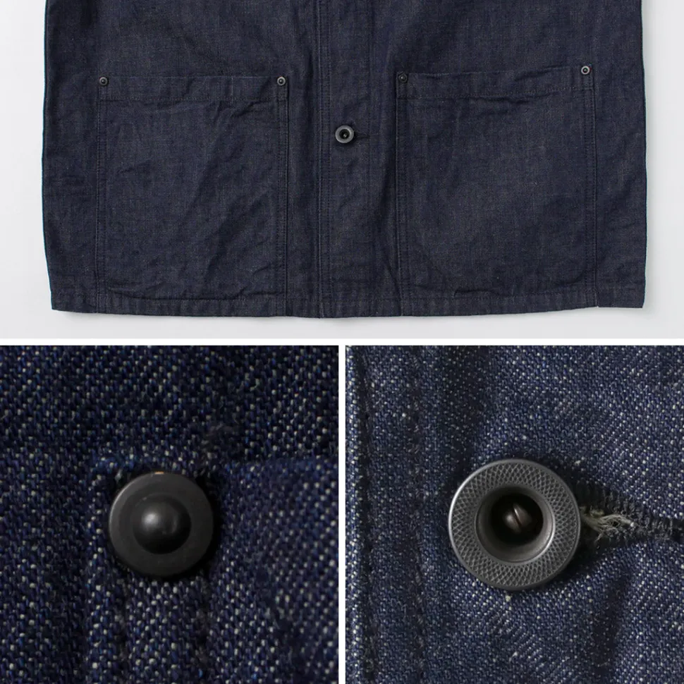 FOB FACTORY / F2447 Denim Coverall