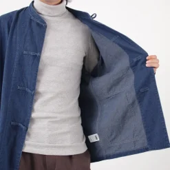 FOB FACTORY / F2435 Denim kung fu jacket