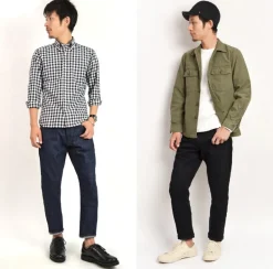 FOB FACTORY / F1148 Denim narrow 5P ankle cut