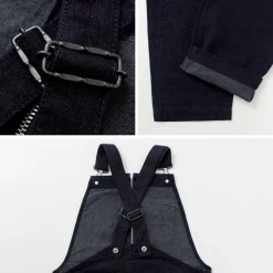 FOB FACTORY / F0517 Denim overalls one wash