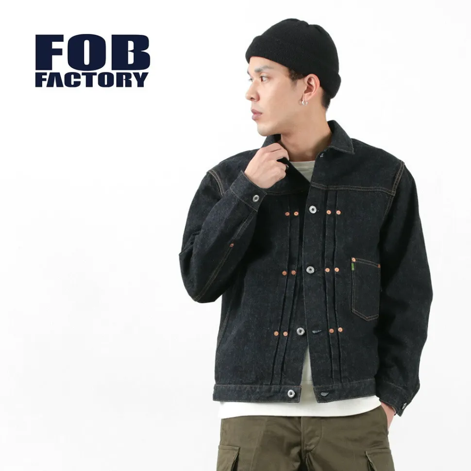 FOB FACTORY / F2432 F165 Selvage 14.75oz garage denim