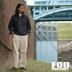 FOB FACTORY / F2384 G3 Denim Pullover Jacket